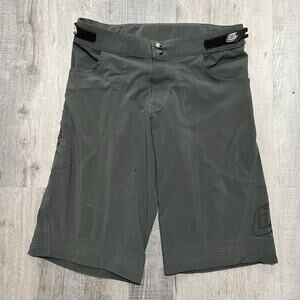 Troy Lee Designs TLD Skyline MTB Shorts Mens 34 Grey Adjustable Mountain Biking